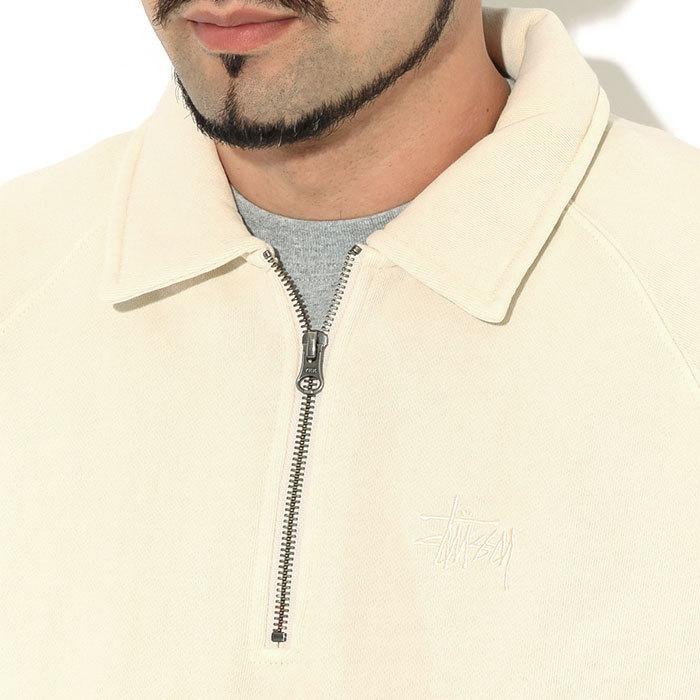 STUSSY ステューシー トレーナー メンズ Polo Zip Fleece