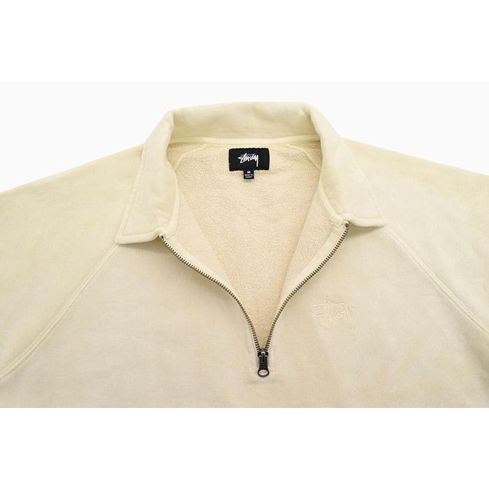 Stussy ポロスウェット STUSSY ステューシー トレーナー メンズ Polo Zip Fleece