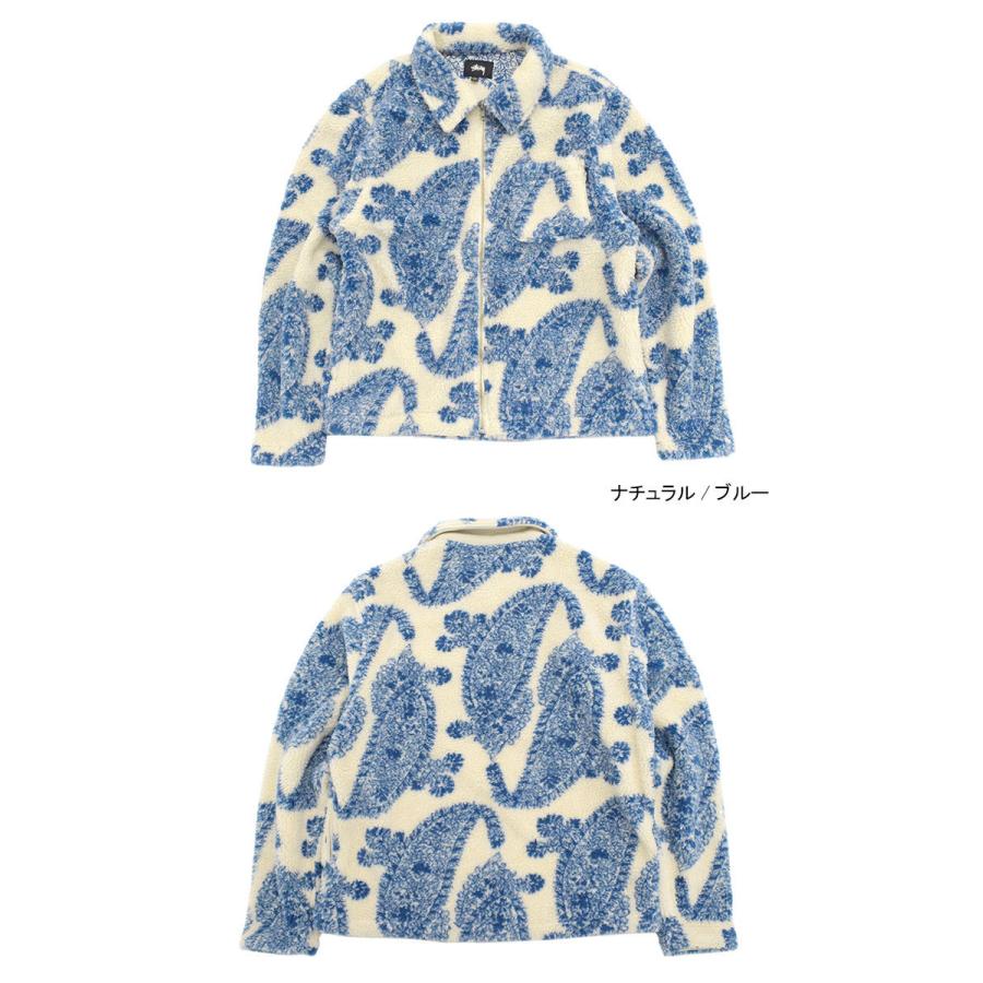 STUSSY ステューシー ジャケット メンズ Big Paisley Full Zip STUSSY ステューシー ジャケット メンズ Big Paisley Full Zip