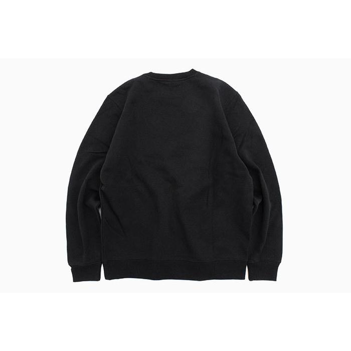 STUSSY スウェット Lサイズ ステューシー ブラック stock logo STUSSY（ステューシー） トレーナー メンズ Stussy Smooth Stock