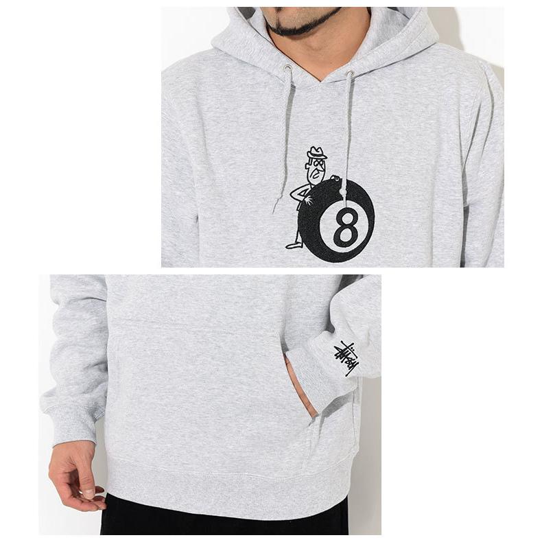 STUSSY（ステューシー） プルオーバー パーカー メンズ 8 Ball Man