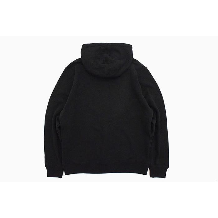 STUSSY ステューシー ベーシック プルオーバーフーディ ブラック STUSSYベーシックロゴパーカー プルオーバー | street＊style