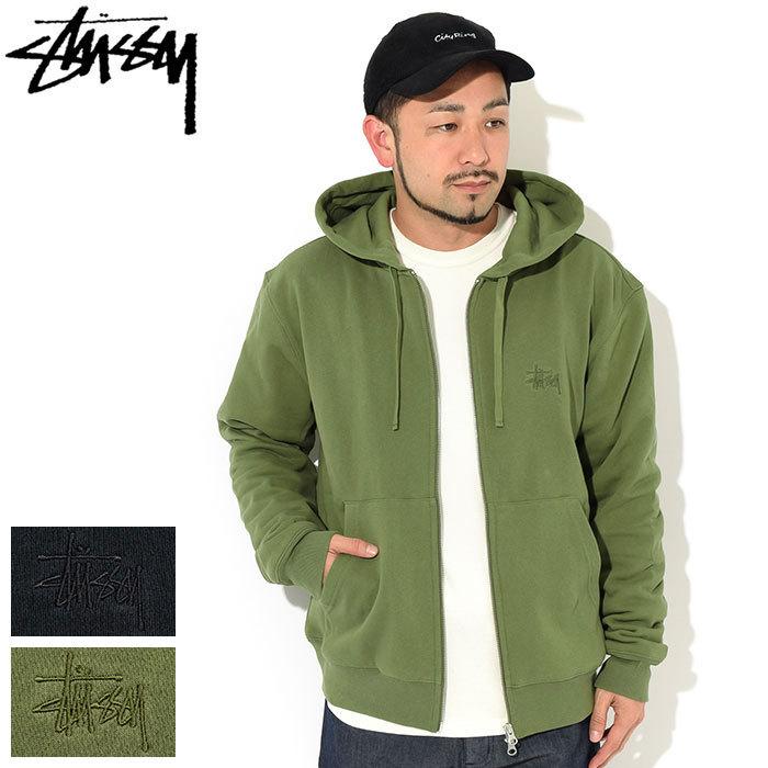 stussy zip up jacket