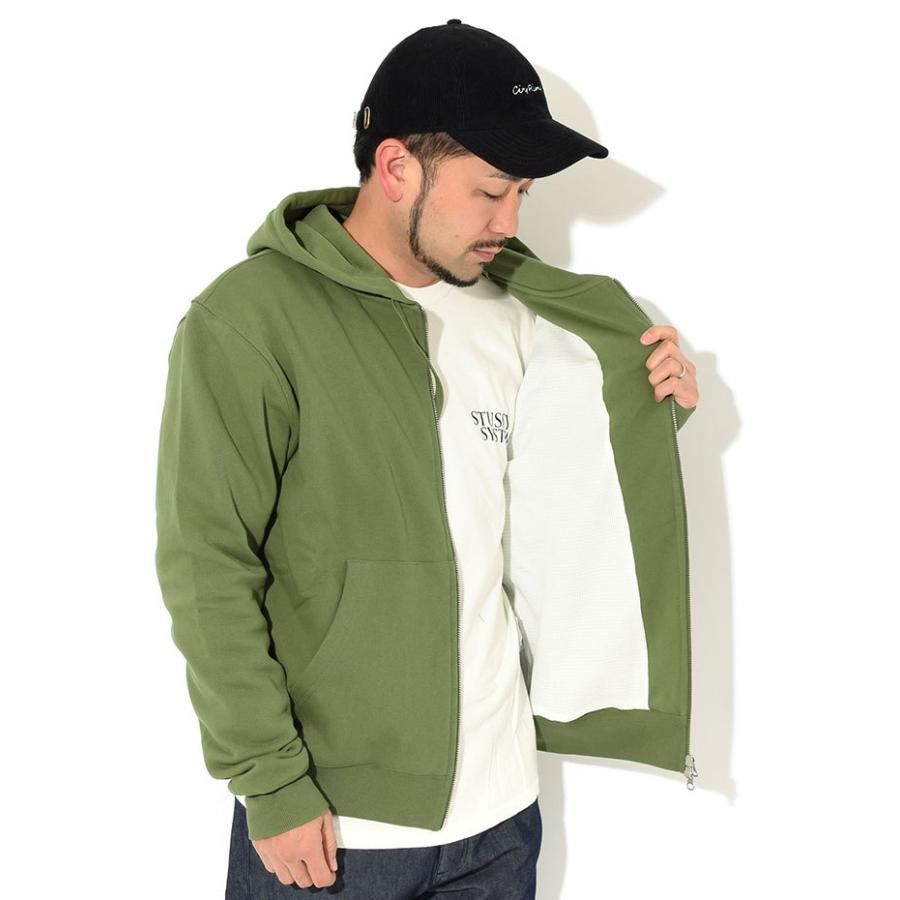 STUSSY（ステューシー） パーカー ジップアップ メンズ 20HO Thermal