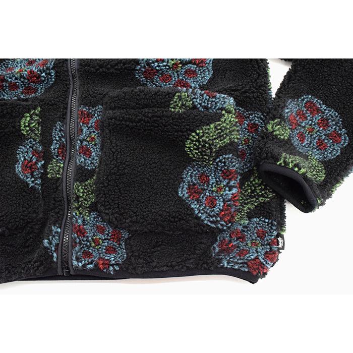 STUSSY（ステューシー） ジャケット メンズ Flor Sherpa Mock Neck