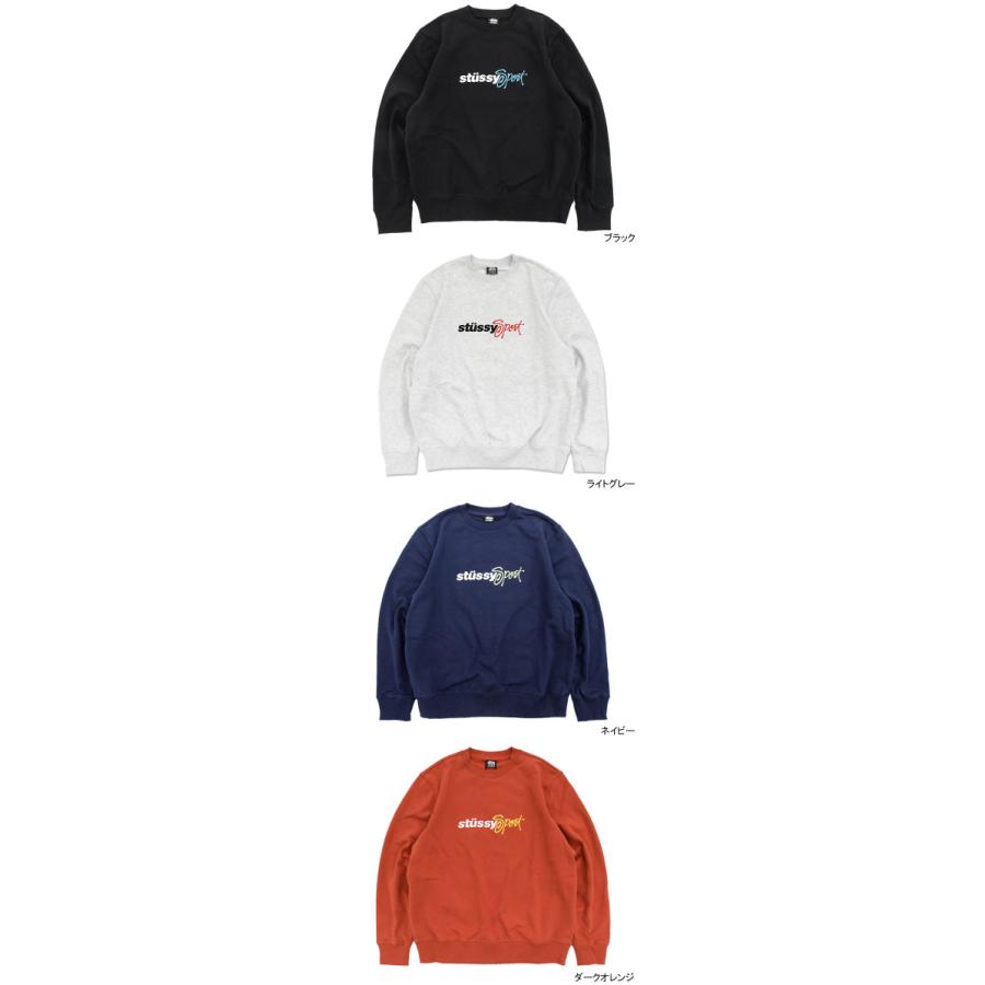 STUSSY ステューシー トレーナー メンズ Sport Applique ( crew