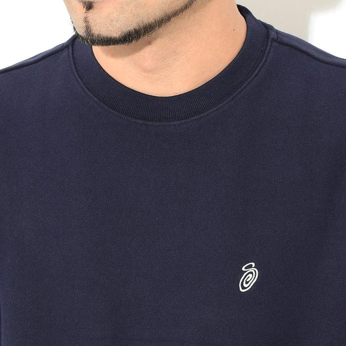 ステューシー トレーナー STUSSY メンズ Swirl Applique ( stussy crew sweat スウェット トップス 男性用 118463 USAモデル 正規 )｜icefield｜04