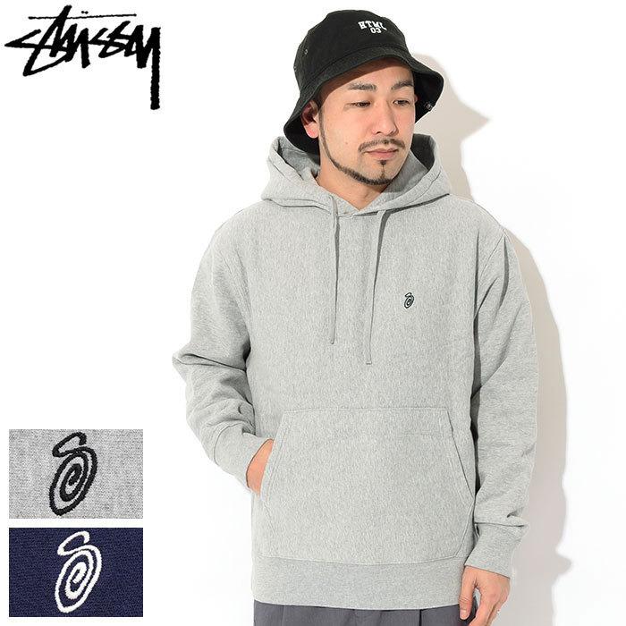 ステューシー パーカー プルオーバー STUSSY メンズ Swirl Applique ( stussy Pullover Hoodie スウェット トップス 118465 USAモデル 正規 )｜icefield