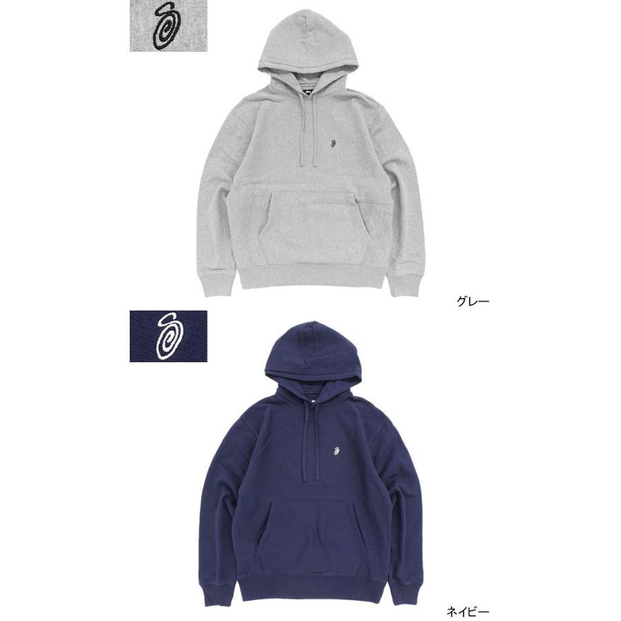 ステューシー パーカー プルオーバー STUSSY メンズ Swirl Applique ( stussy Pullover Hoodie スウェット トップス 118465 USAモデル 正規 )｜icefield｜06