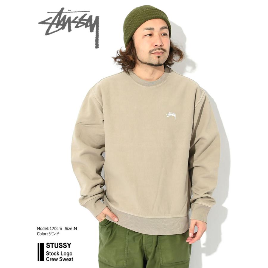 ステューシー トレーナー STUSSY メンズ 23SP Stock Logo ( stussy crew sweat スウェット トップス 男性用 118480 USAモデル 正規 )｜icefield｜07