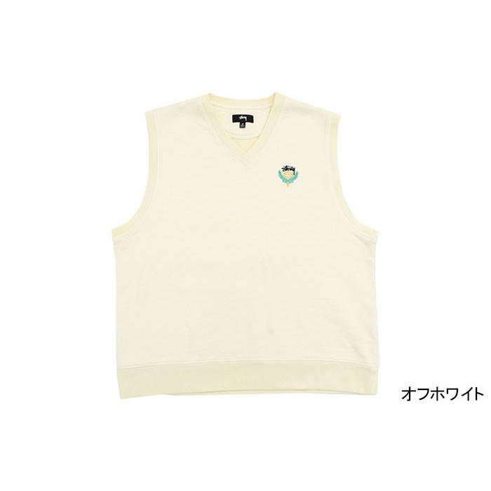 ステューシー ベスト STUSSY メンズ  Fleece ( stussy vest Vネック スウェット トップス 男性用 118483 USAモデル 正規 )｜icefield｜05