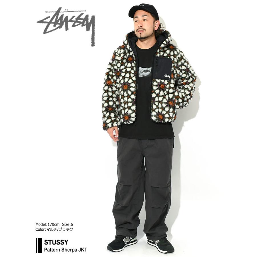 STUSSY（ステューシー） ジャケット メンズ Pattern Sherpa ( stussy