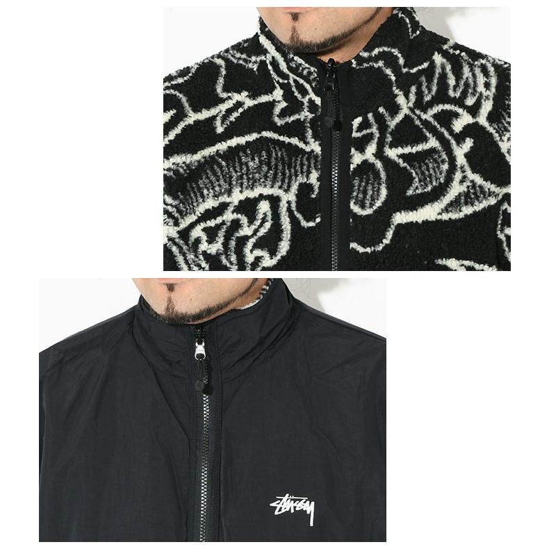 STUSSY ステューシー ジャケット メンズ Dragon Sherpa STUSSY ステューシー ジャケット メンズ Dragon Sherpa