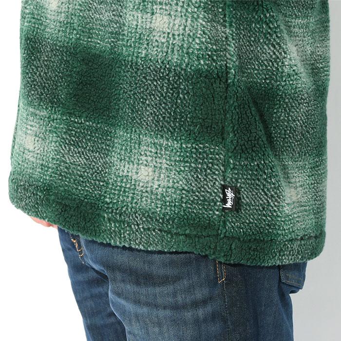 stussy ジャケット STUSSY ステューシー ジャケット メンズ Plaid Sherpa Shirt