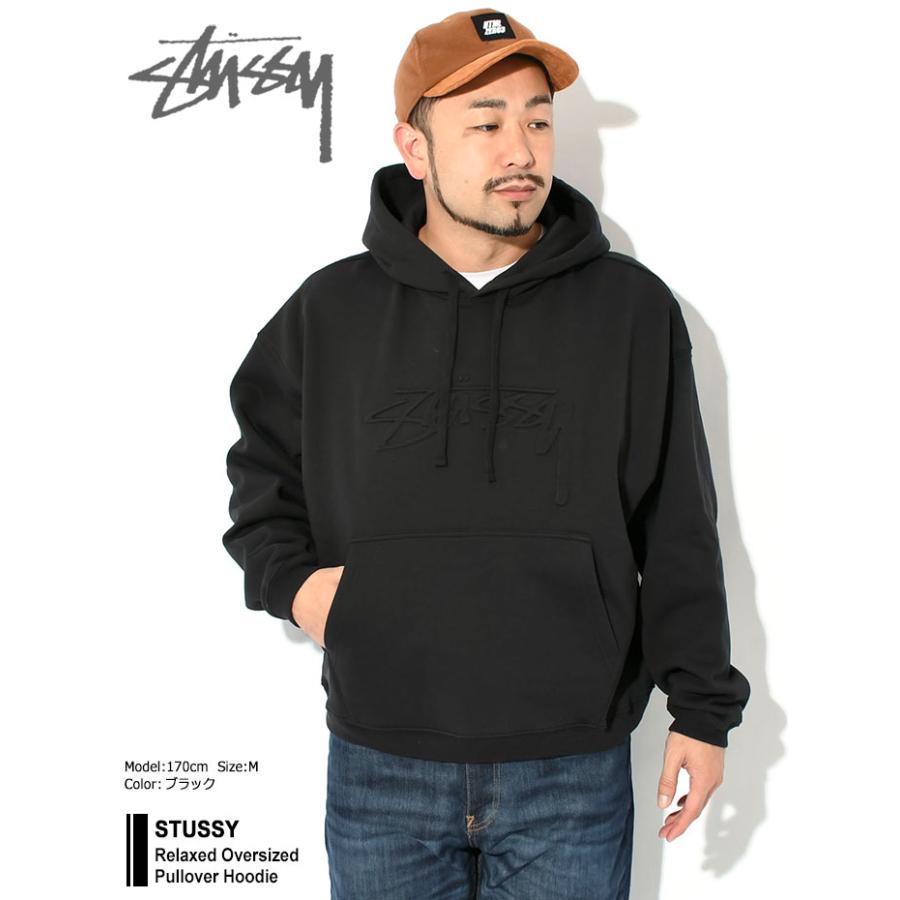 STUSSY ステューシー パーカー プルオーバー メンズ Relaxed