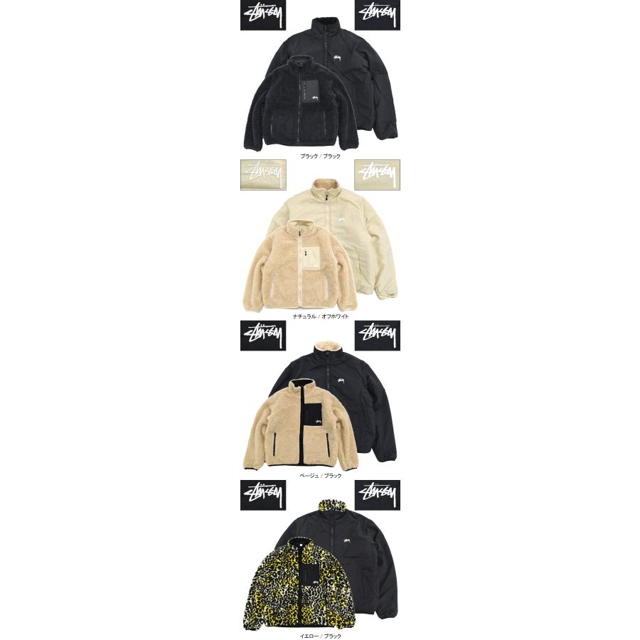 STUSSY ステューシー ジャケット メンズ Sherpa Reversible STUSSY ステューシー ジャケット メンズ Sherpa Reversible