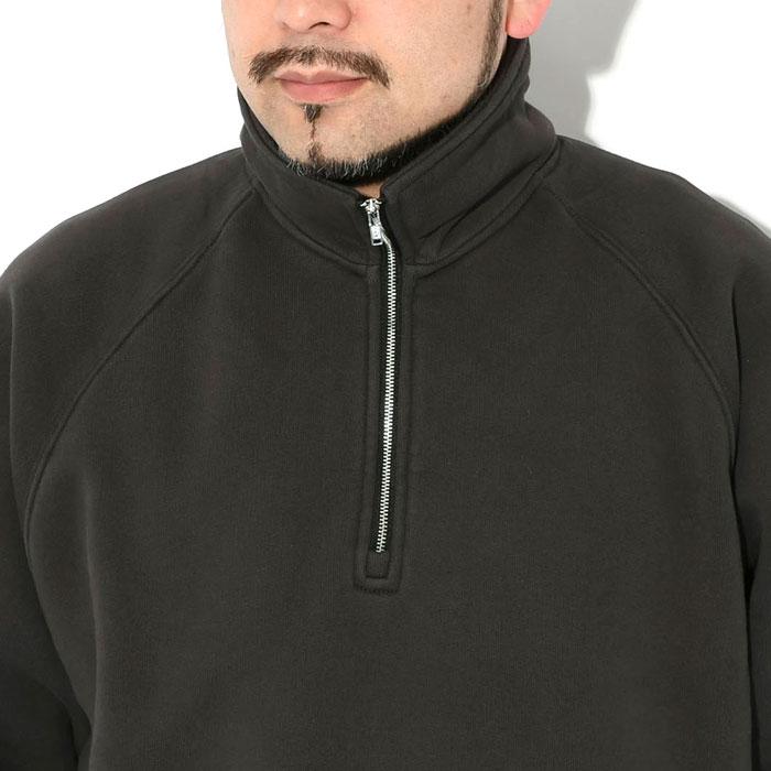 STUSSY ステューシー トレーナー メンズ Fleece Raglan Zip Mock STUSSY ステューシー トレーナー メンズ Fleece Raglan Zip Mock