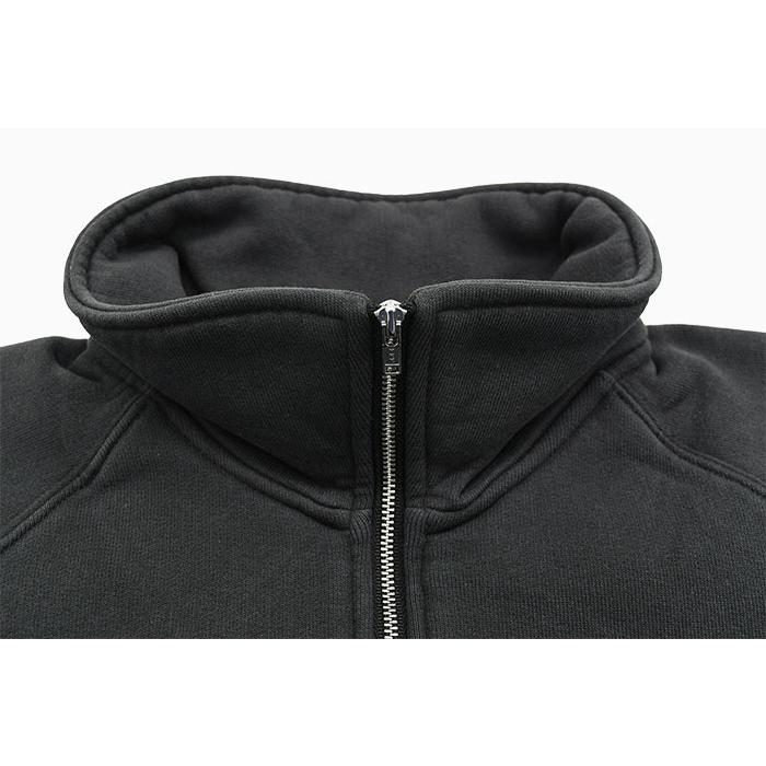STUSSY ステューシー トレーナー メンズ Fleece Raglan Zip Mock STUSSY ステューシー トレーナー メンズ Fleece Raglan Zip Mock
