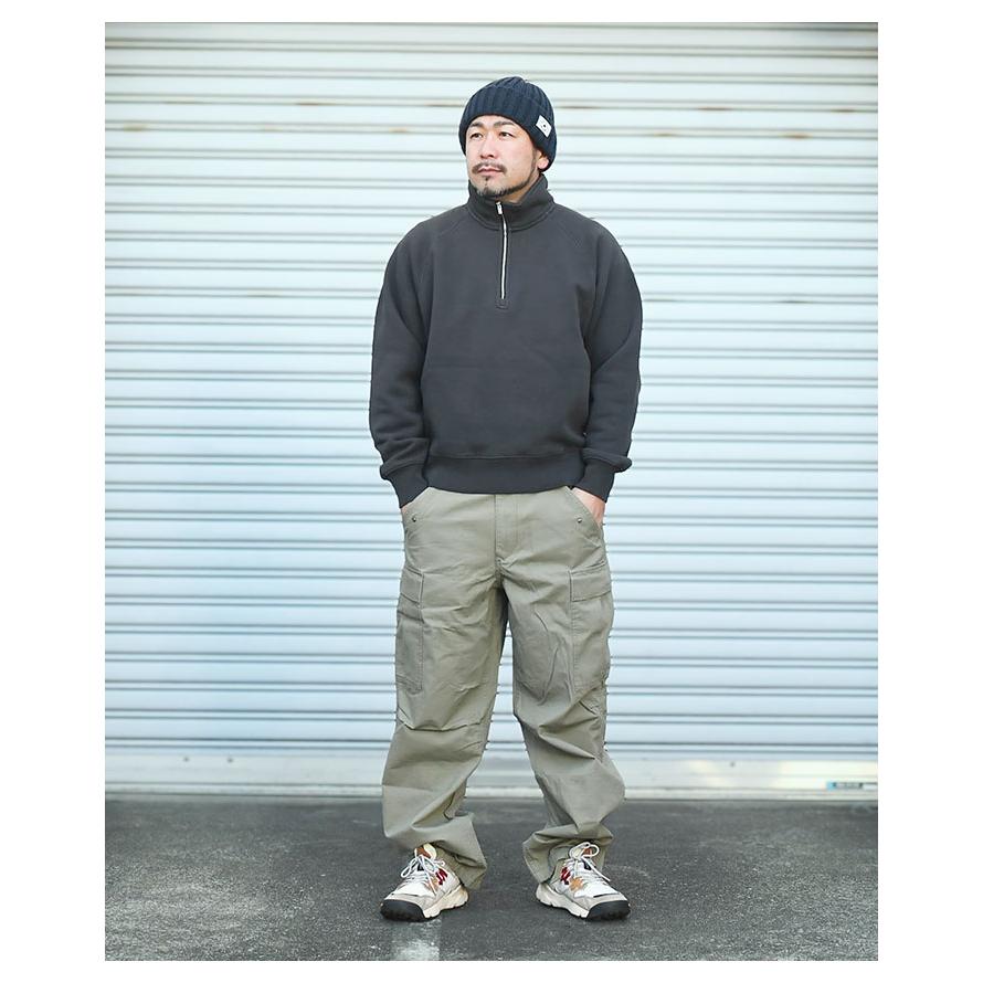 STUSSY（ステューシー） トレーナー メンズ Fleece Raglan Zip Mock