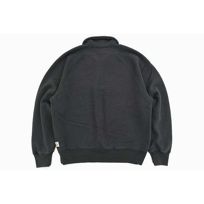 STUSSY ステューシー トレーナー メンズ Fleece Raglan Zip Mock STUSSY ステューシー トレーナー メンズ Fleece Raglan Zip Mock