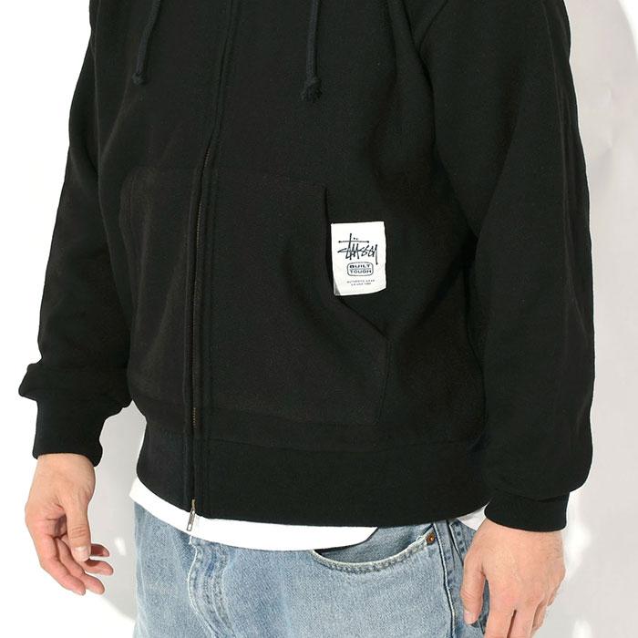 Seaページ Patch Zip Knit Hoodie – Black | Tops & Knits | Stüssy Japan