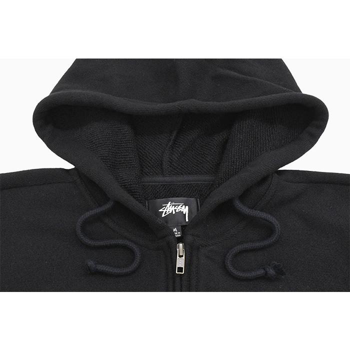 ステューシー パーカー ジップアップ STUSSY メンズ Brass Zip Knit ( full zip hoodie スウェット フルジップ トップス 118593 USAモデル 正規 )の画像