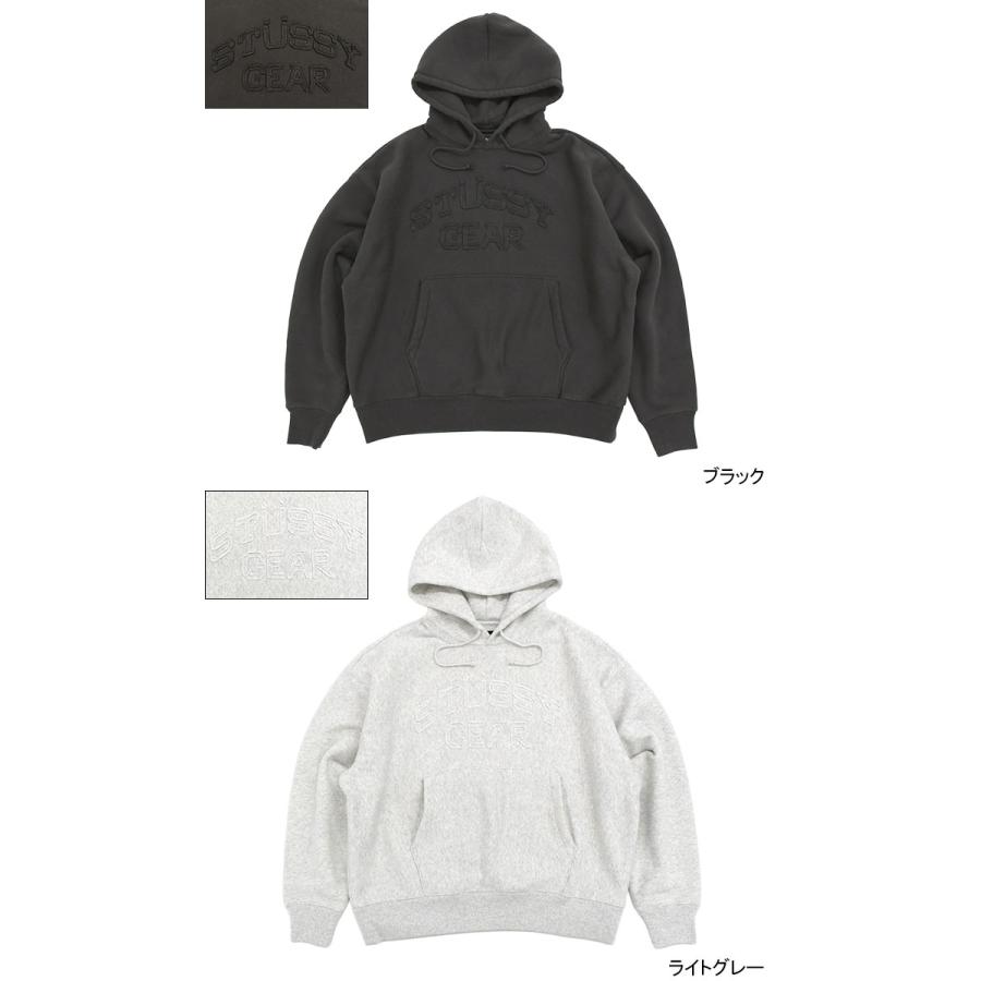 STUSSY（ステューシー） パーカー プルオーバー メンズ Gear Applique 