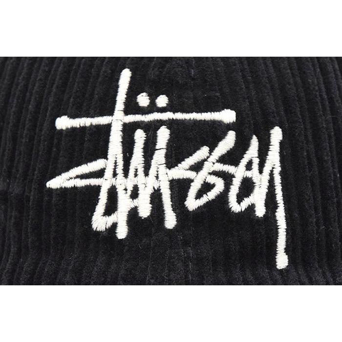 STUSSY ステューシー キャップ 帽子 Corduroy Big Logo Low Pro