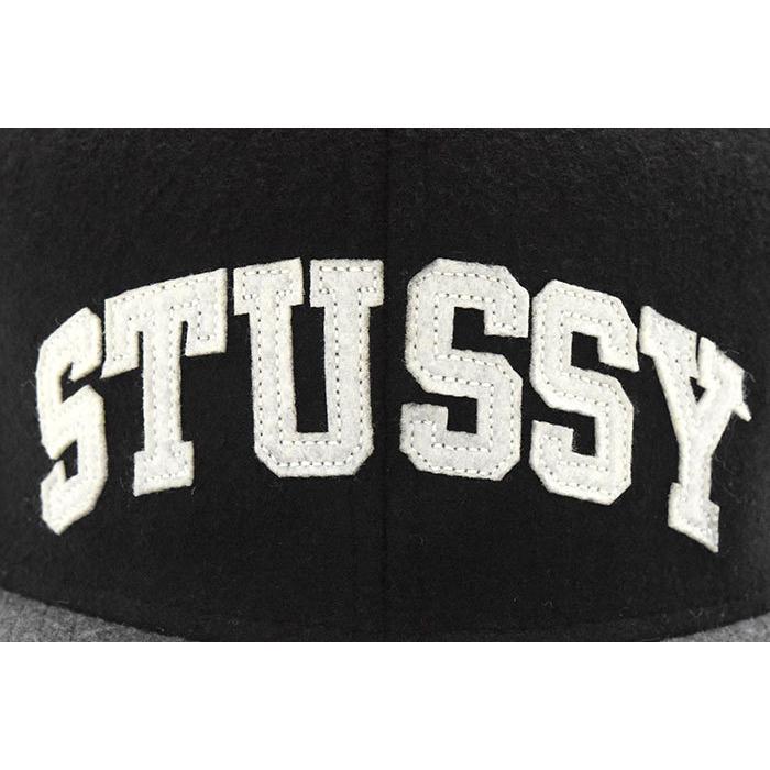 STUSSY ステューシー キャップ 帽子 Melton Piped Arch Snapback