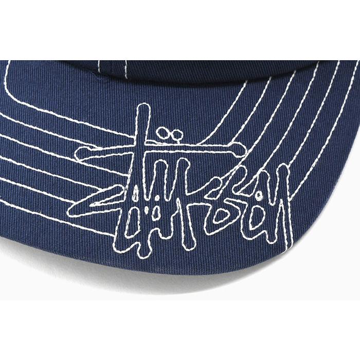 ステューシー キャップ 帽子 STUSSY Basic Visor Stitch Low Pro Cap ( ローキャップ ストラップバック メンズ・男性用 1311120 USAモデル 正規 )｜icefield｜08