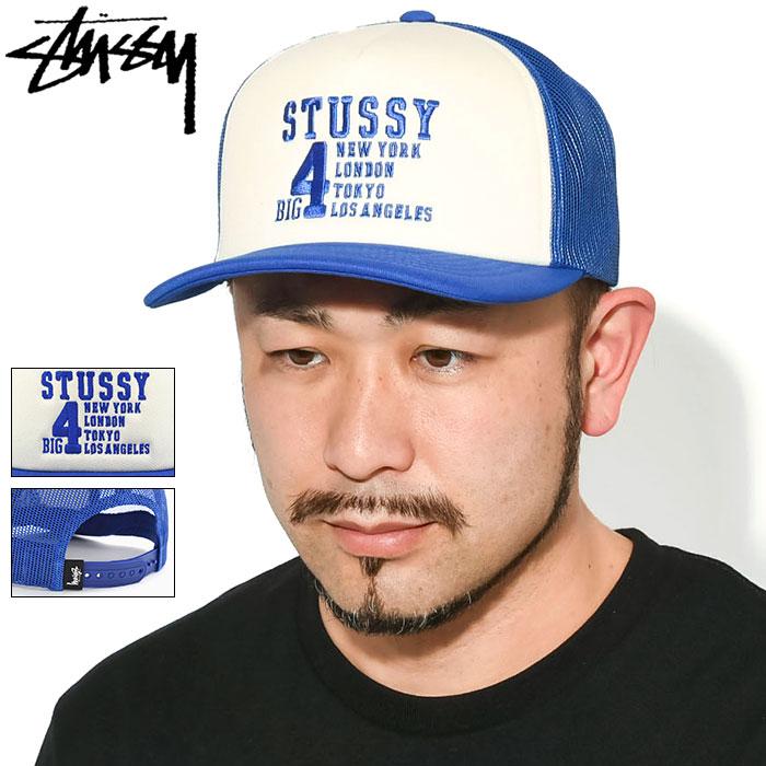 STUSSY ステューシー キャップ 帽子 Big 4 Trucker Cap STUSSY ステューシー キャップ 帽子 Big 4 Trucker Cap