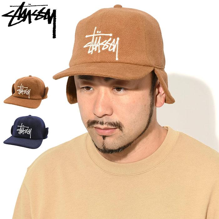 Old stussy 大人気アビエーター キャップ 耳当て 帽子 cap STUSSY ステューシー キャップ 帽子 Ear Flap Wool Crown Cap