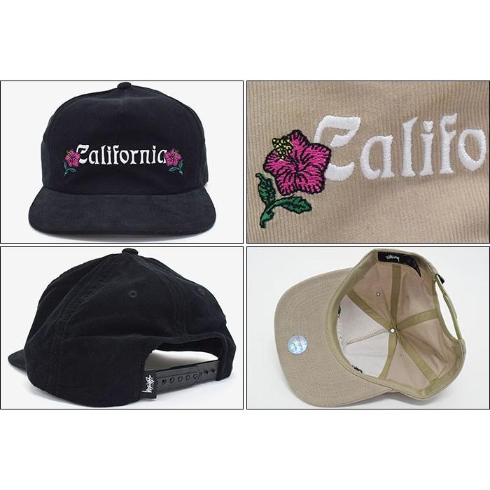 STUSSY ステューシー キャップ 帽子 California Snapback Cap