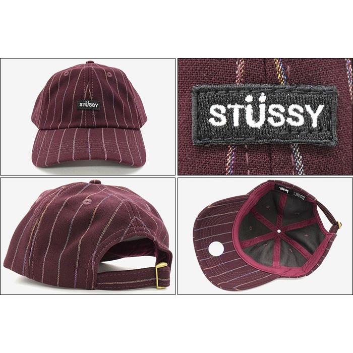 STUSSY ステューシー キャップ 帽子 Rainbow Pinstripe Low Pro STUSSY ステューシー キャップ 帽子 Rainbow Pinstripe Low Pro