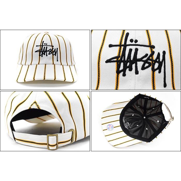 STUSSY ステューシー キャップ 帽子 Big Logo Striped Low Pro STUSSY ステューシー キャップ 帽子 Big Logo Striped Low Pro