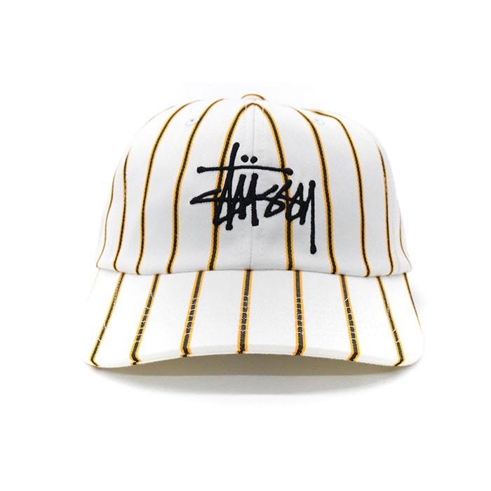 STUSSY ステューシー キャップ 帽子 Big Logo Striped Low Pro STUSSY ステューシー キャップ 帽子 Big Logo Striped Low Pro