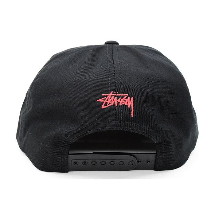 stussy 帽子 STUSSY ステューシー キャップ 帽子 Big S Logo Snapback Cap