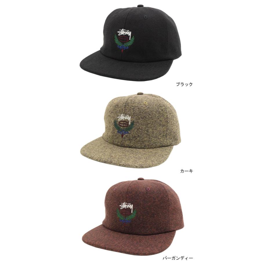 STUSSY ステューシー キャップ 帽子 Big Herringbone Strapback