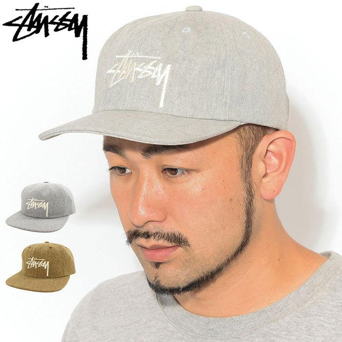 STUSSY（ステューシー） キャップ 帽子 STUSSY Beach Canvas Snapback