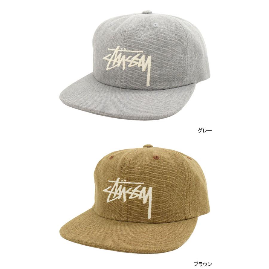 STUSSY（ステューシー） キャップ 帽子 STUSSY Beach Canvas Snapback