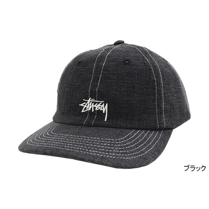 ステューシー キャップ 帽子 STUSSY Loose Weave Stock Strapback Cap ( ベースボールキャップ ローキャップ 131997 USAモデル 正規 )｜icefield｜03