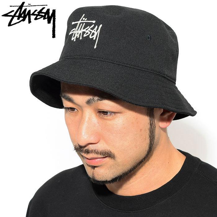 ステューシー バケット ハット STUSSY 21SP Big Logo Twill Bucket Hat 帽子 ( stussyhat 男性用 1321024 USAモデル 正規 )｜icefield