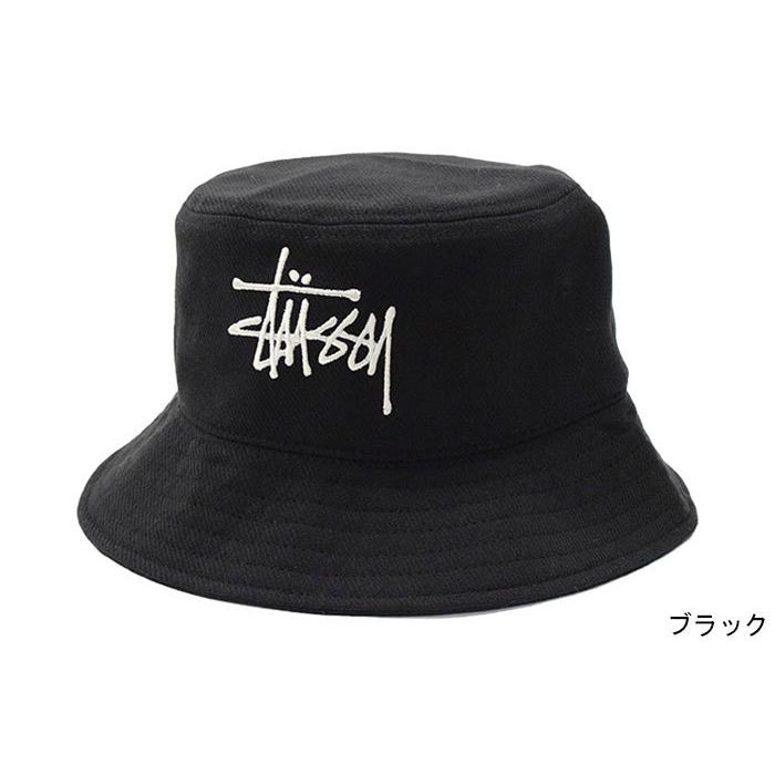 ステューシー バケット ハット STUSSY 21SP Big Logo Twill Bucket Hat 帽子 ( stussyhat 男性用 1321024 USAモデル 正規 )｜icefield｜02