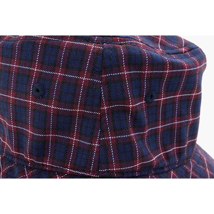 STUSSY ステューシー バケット ハット Basic Plaid Bucket Hat