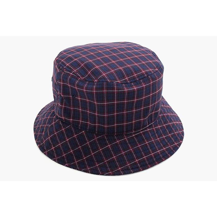 STUSSY ステューシー バケット ハット Basic Plaid Bucket Hat