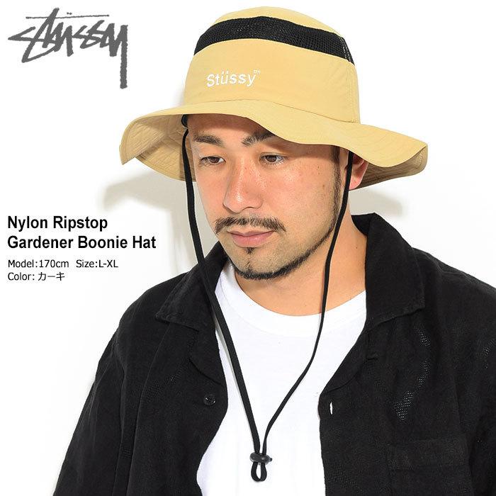 STUSSY（ステューシー） ハット STUSSY Nylon Ripstop Gardener Boonie