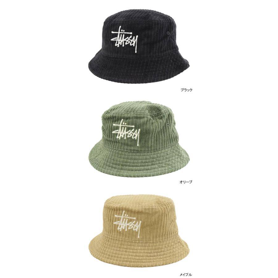 STUSSY ステューシー バケット ハット Corduroy Big Basic STUSSY ステューシー バケット ハット Corduroy Big Basic