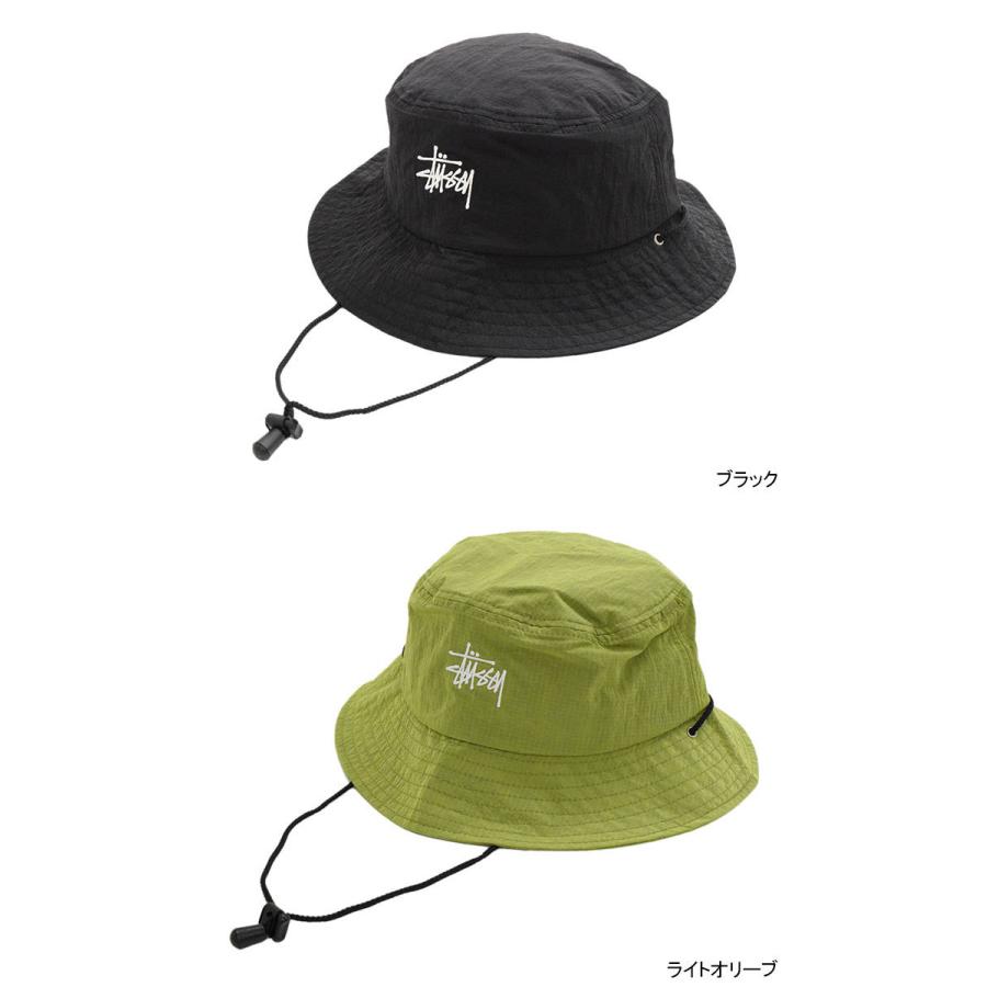 STUSSY ステューシー ハット Metallic Nylon Ripstop Boonie Hat