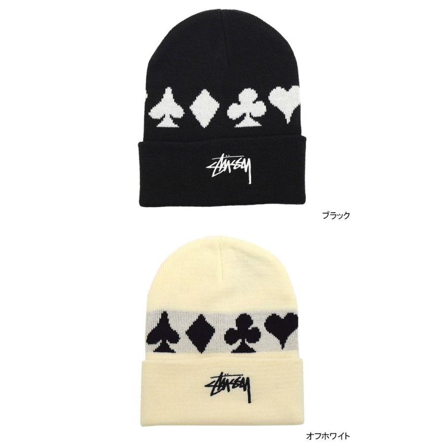 STUSSY ステューシー ニット帽 Full Suit Jacquard Cuff STUSSY ステューシー ニット帽 Full Suit Jacquard Cuff