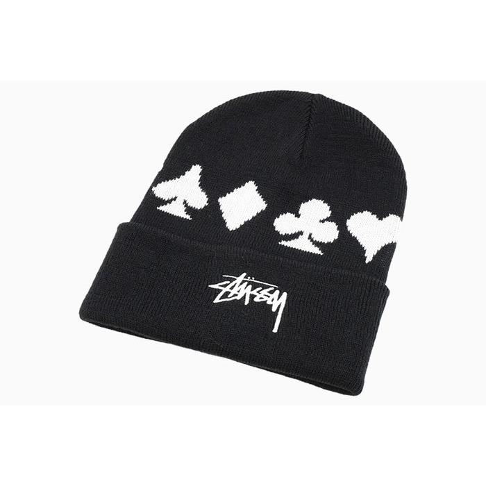 STUSSY ステューシー ニット帽 Full Suit Jacquard Cuff STUSSY ステューシー ニット帽 Full Suit Jacquard Cuff